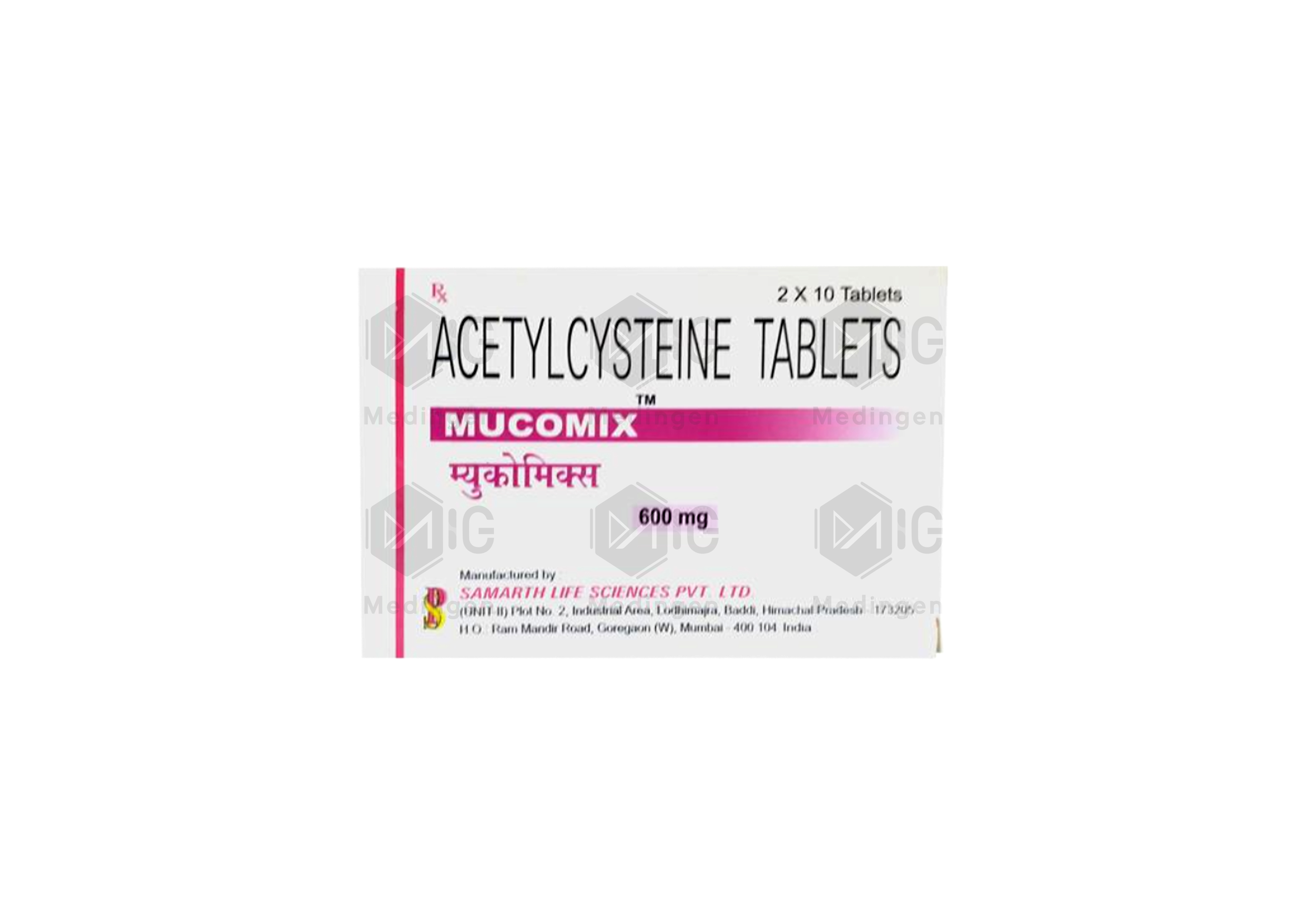 MUCOMIX 600MG